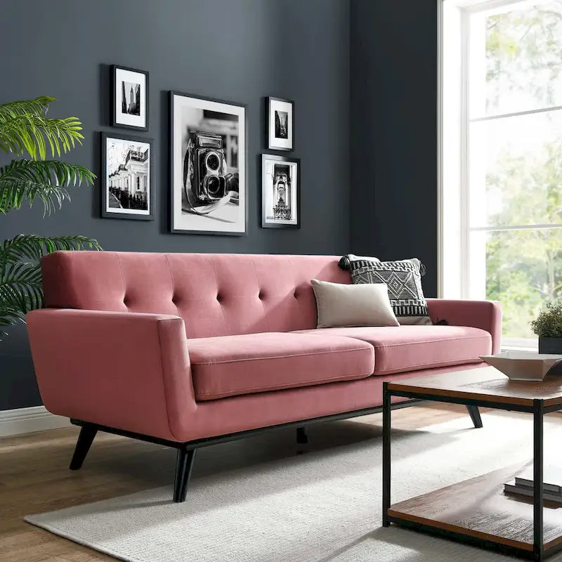 Canapé en velours