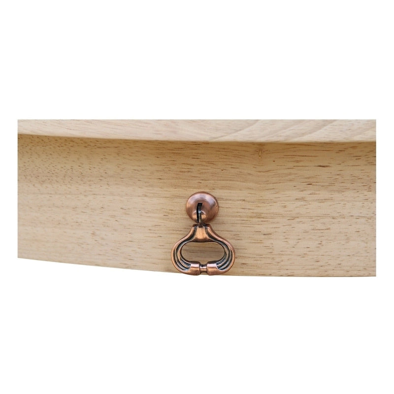Console demi-lune moderne non finie
