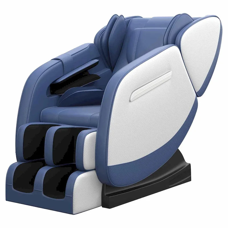 Fauteuil de massage corporel chauffant avec mode zéro gravité et lecteur de musique Bluetooth
