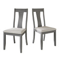 Chaises de salle à manger en bois de style vintage (lot de 2) - S.O.