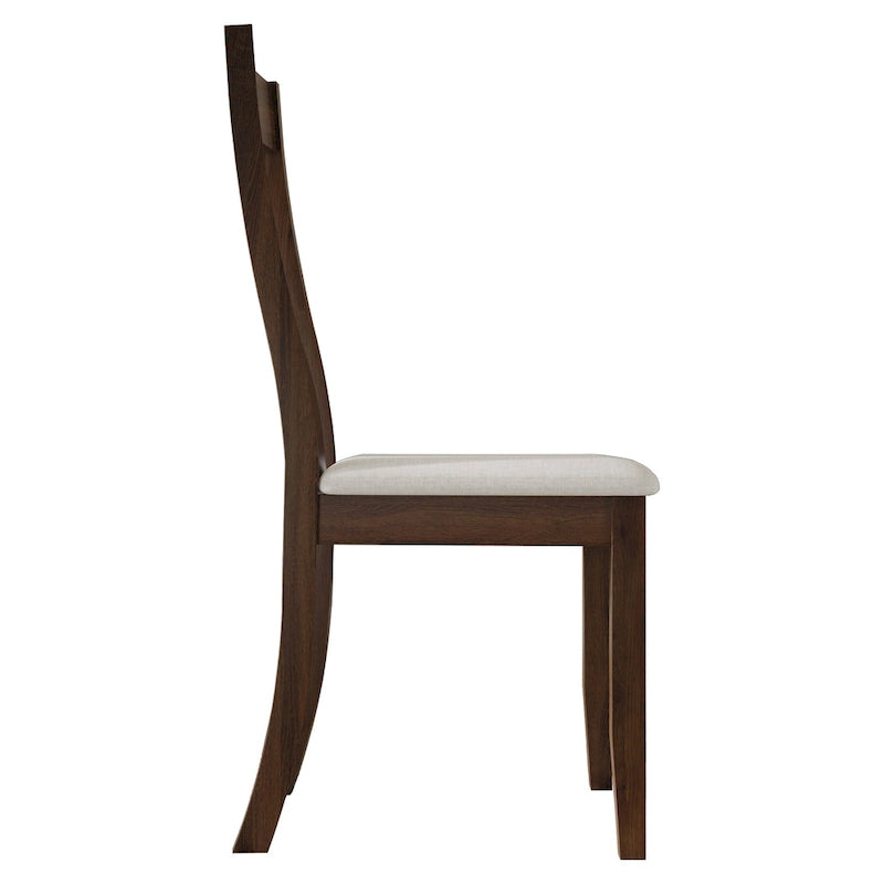 Chaises de salle à manger en bois de style vintage (lot de 2) - S.O.