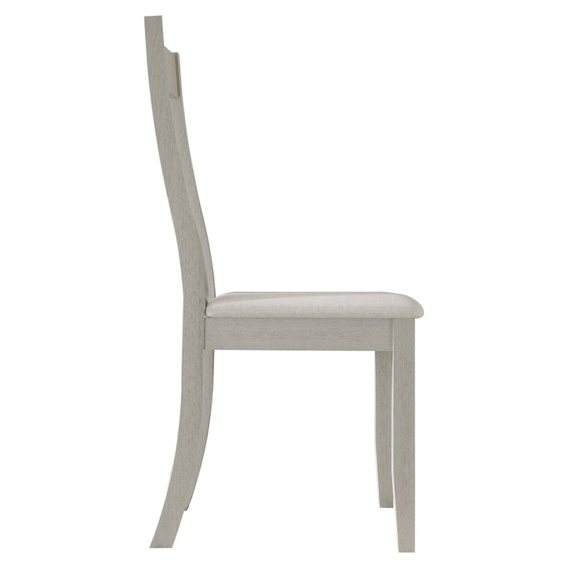 Chaises de salle à manger en bois de style vintage (lot de 2) - S.O.