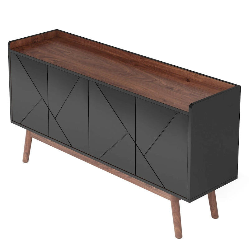 Table de buffet avec armoire de rangement pour cuisine