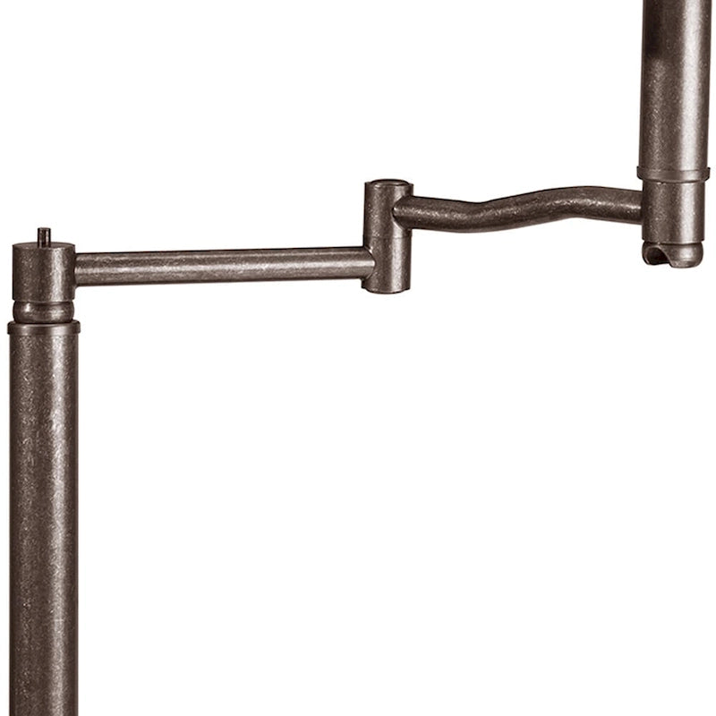 Table d'appoint avec lampe articulée et un tiroir