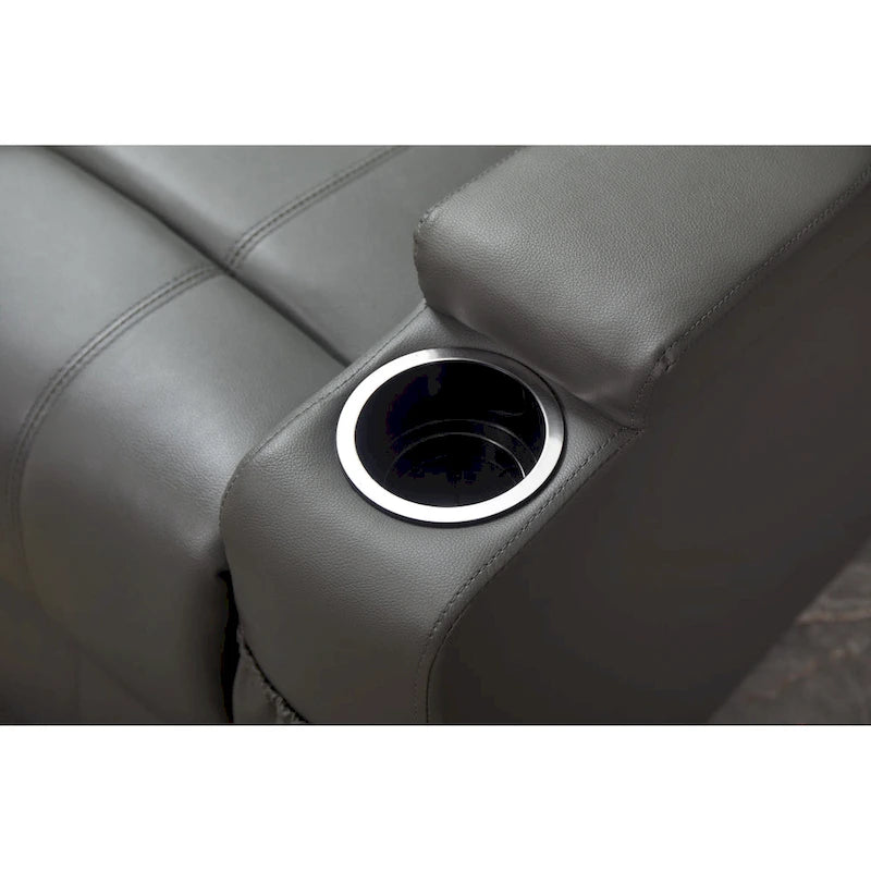 Fauteuil inclinable releveur en cuir PU pour personnes âgées
