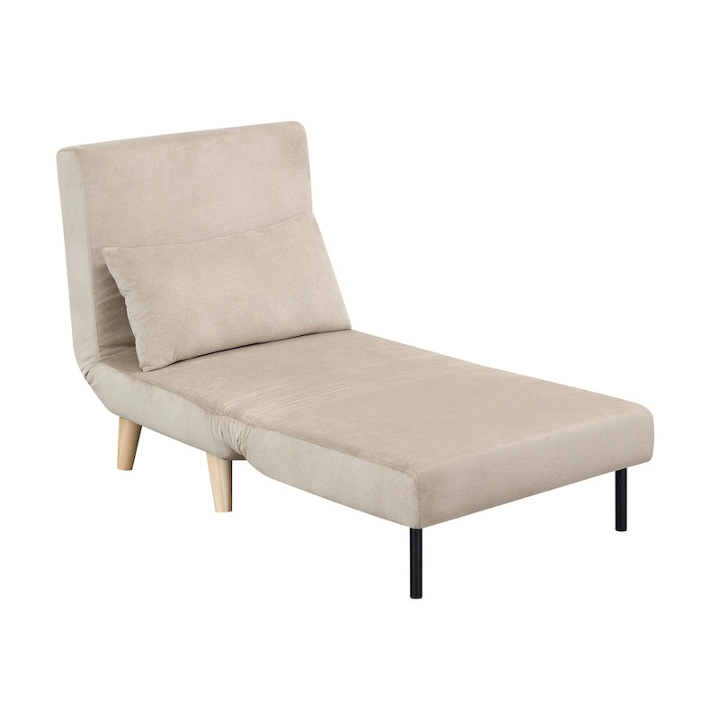 Fauteuil-lit convertible rembourré