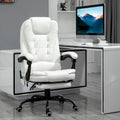 Fauteuil de Bureau de Direction Inclinable Massant à Dossier Haut