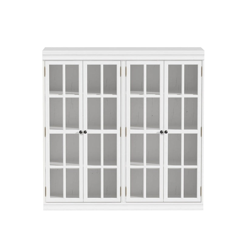 Ensemble de Rangement Sophistiqué : Buffet Bibliothèque Armoire