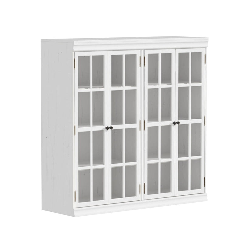 Ensemble de Rangement Sophistiqué : Buffet Bibliothèque Armoire